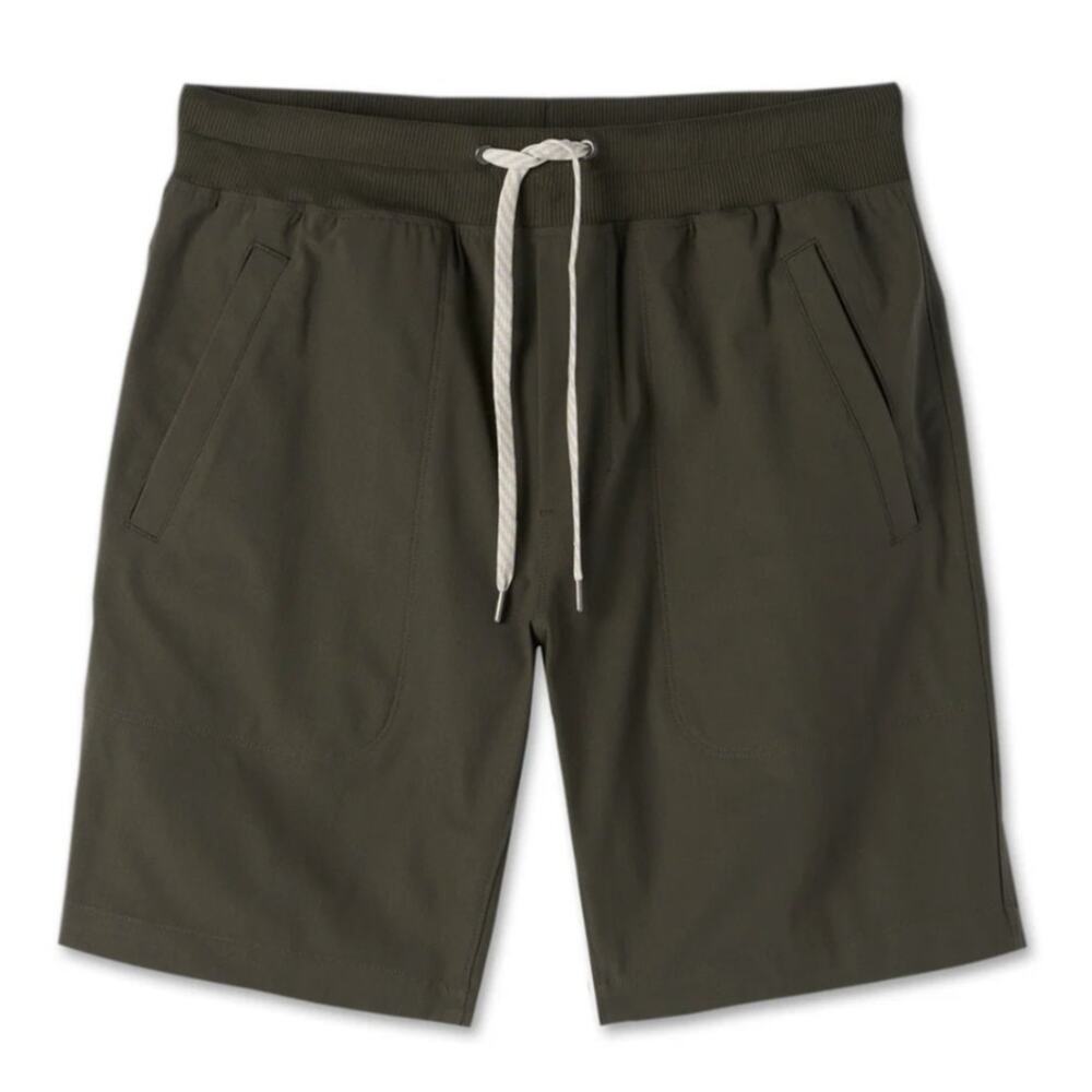 Vuori Men's Meta Easy Shorts Dark Oregano Green Size Large